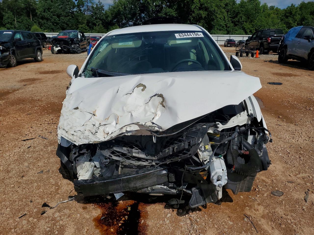 2013 Toyota Corolla L White vin: 2T1BU4EE9DC113630