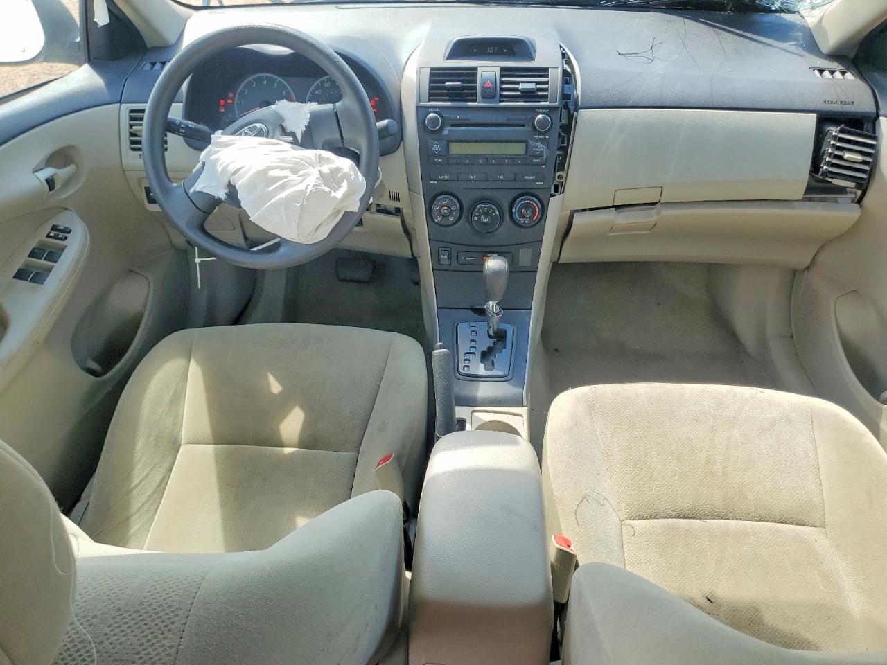 2013 Toyota Corolla L White vin: 2T1BU4EE9DC113630