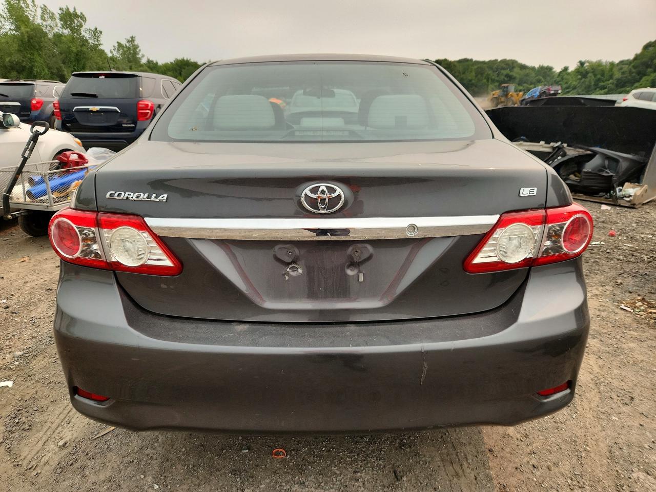 2013 Toyota Corolla Le Gray vin: 2T1BU4EE9DC114020