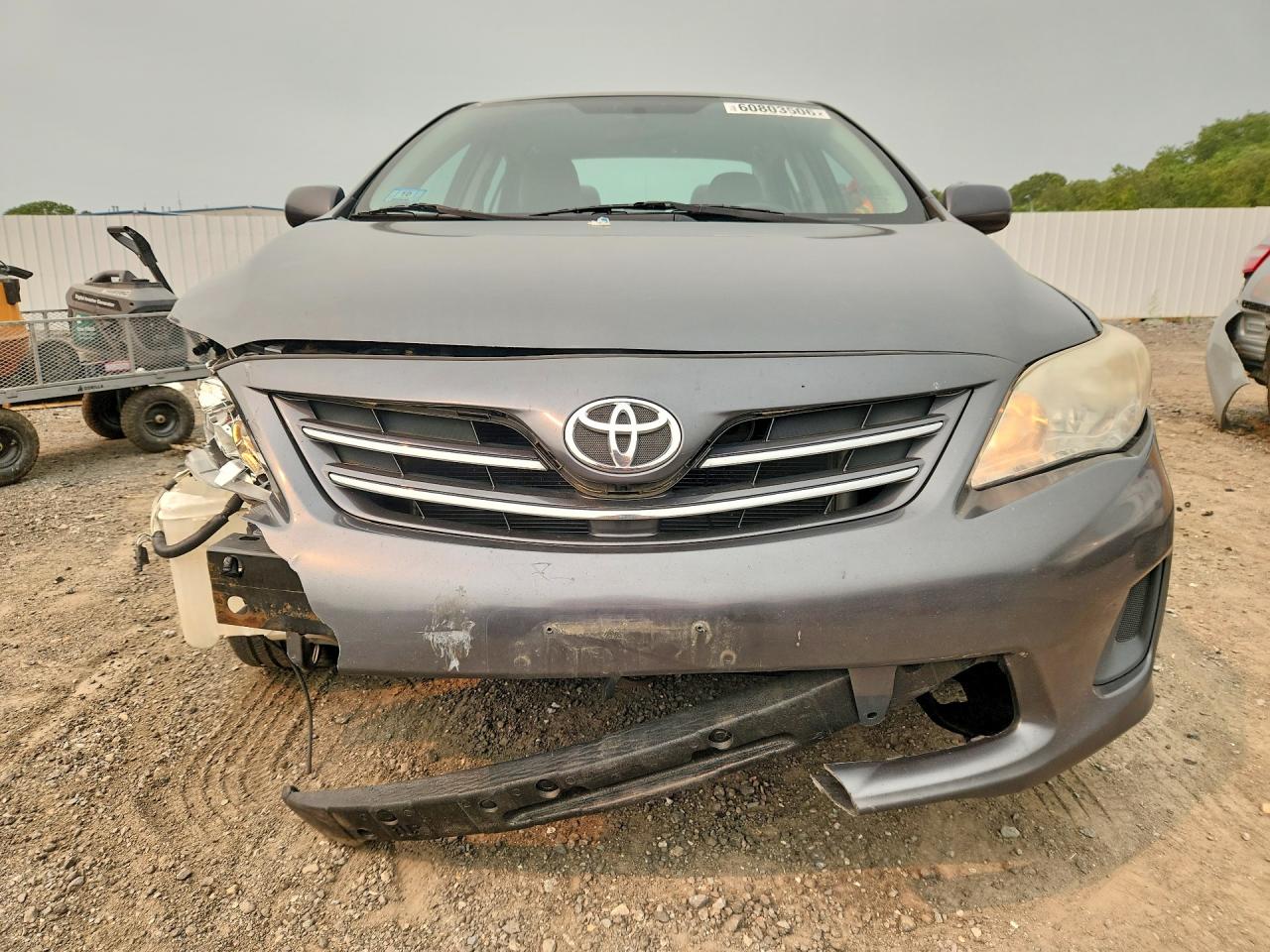 2013 Toyota Corolla Le Gray vin: 2T1BU4EE9DC114020