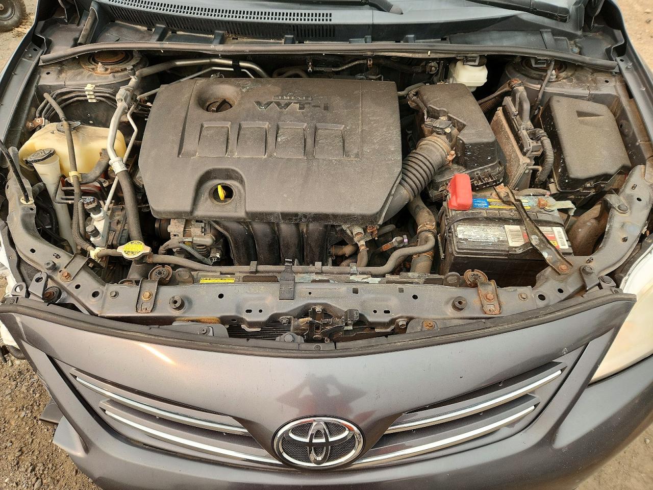 2013 Toyota Corolla Le Gray vin: 2T1BU4EE9DC114020