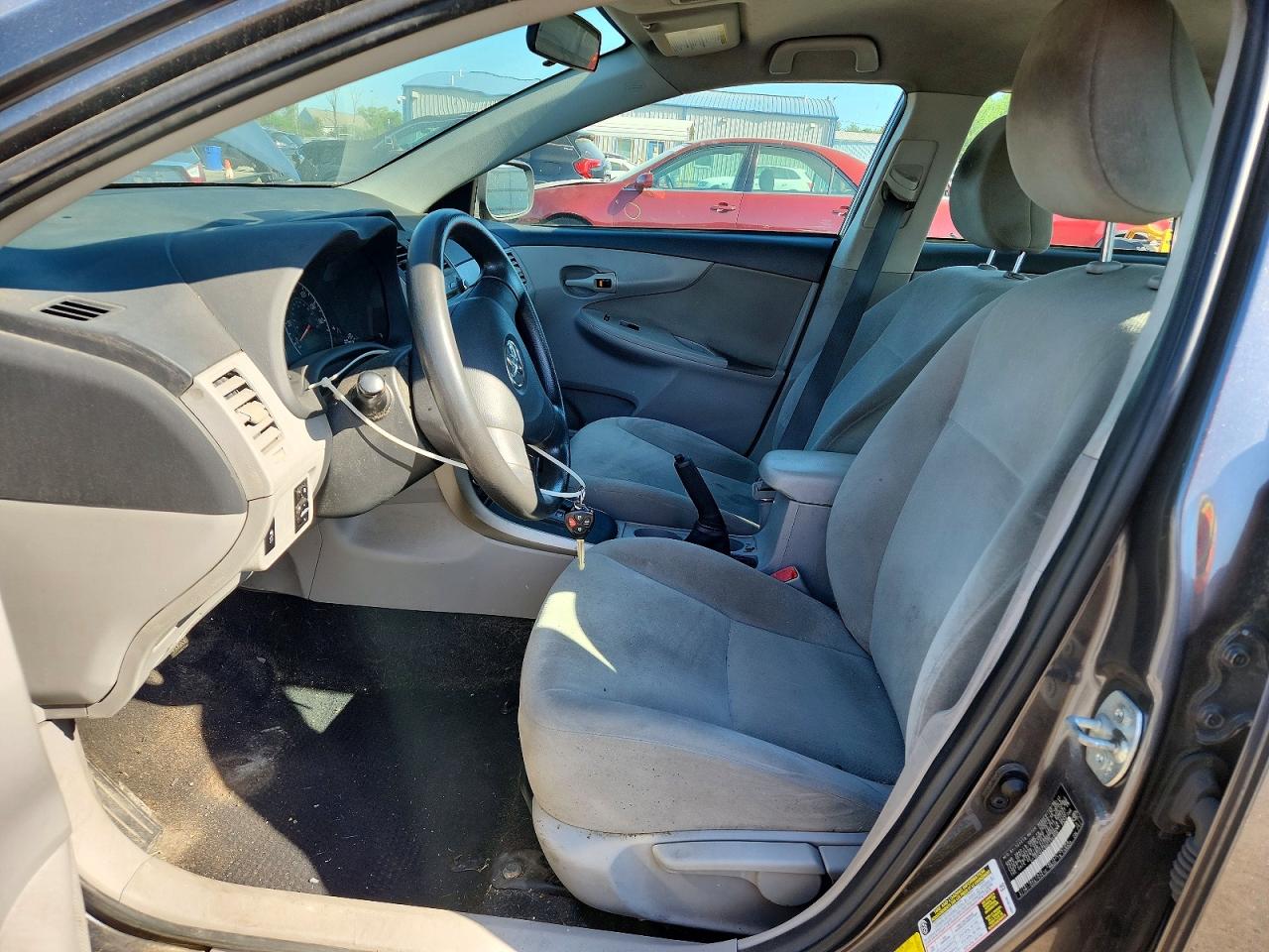 2013 Toyota Corolla L Gray vin: 2T1BU4EE9DC115958