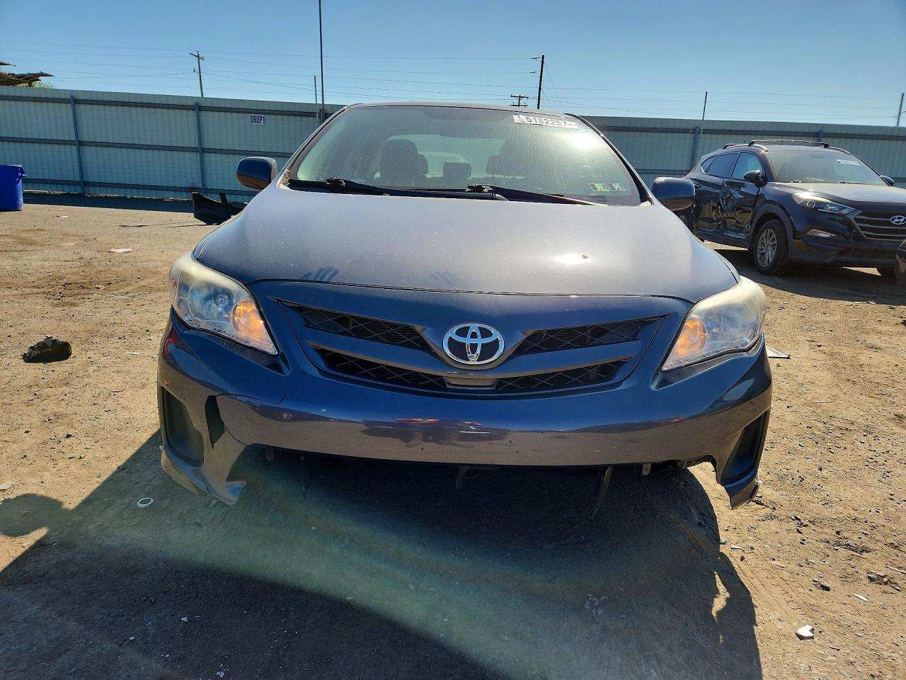 2013 Toyota Corolla L Gray vin: 2T1BU4EE9DC115958