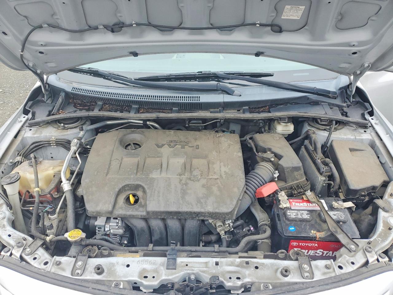 2013 Toyota Corolla S Silver vin: 2T1BU4EE9DC122084