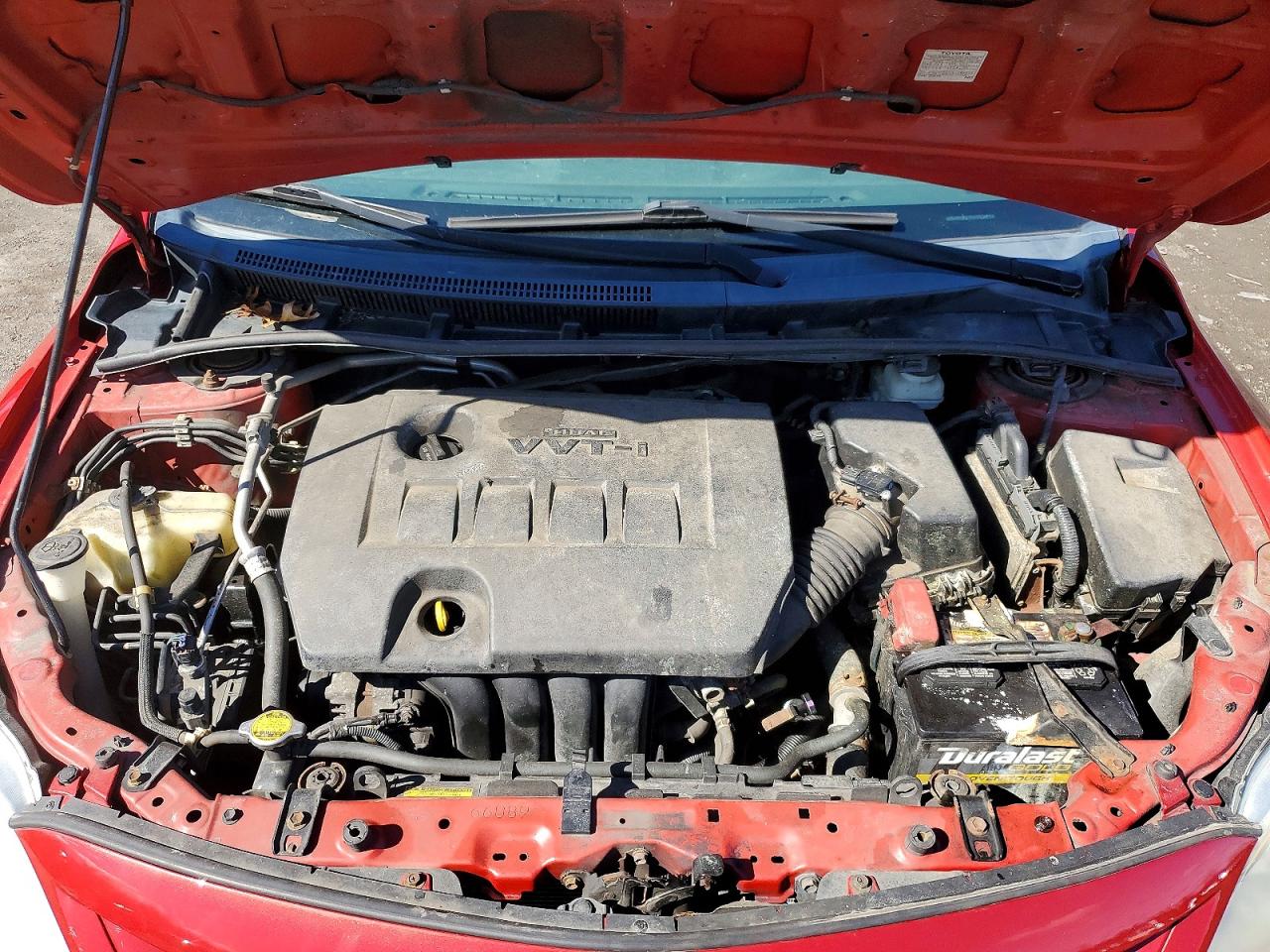 2013 Toyota Corolla Красный vin: 2T1BU4EE9DC122604
