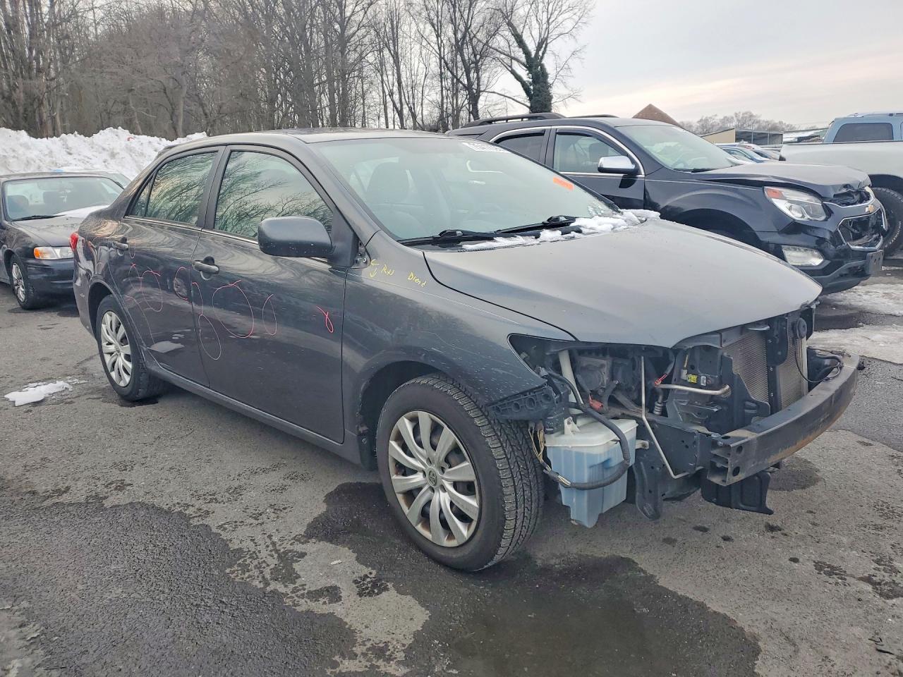 2013 Toyota Corolla Base Charcoal vin: 2T1BU4EE9DC920679