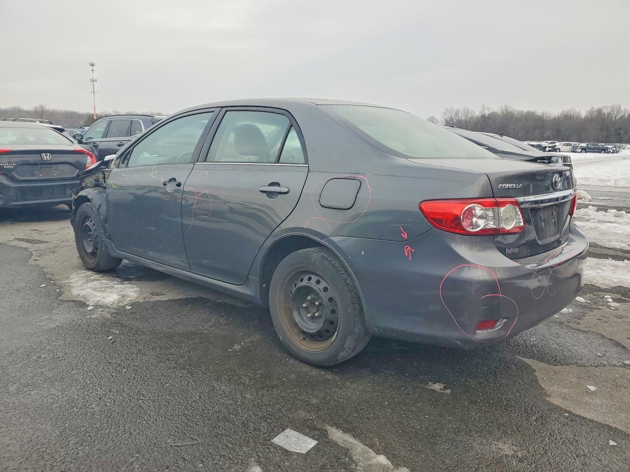 2013 Toyota Corolla Base Charcoal vin: 2T1BU4EE9DC920679