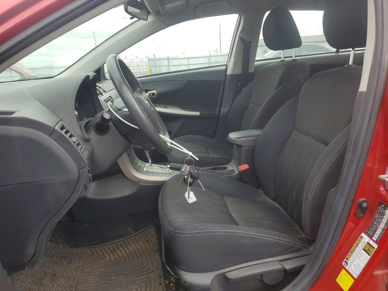 2013 Toyota Corolla S Red vin: 2T1BU4EE9DC925798