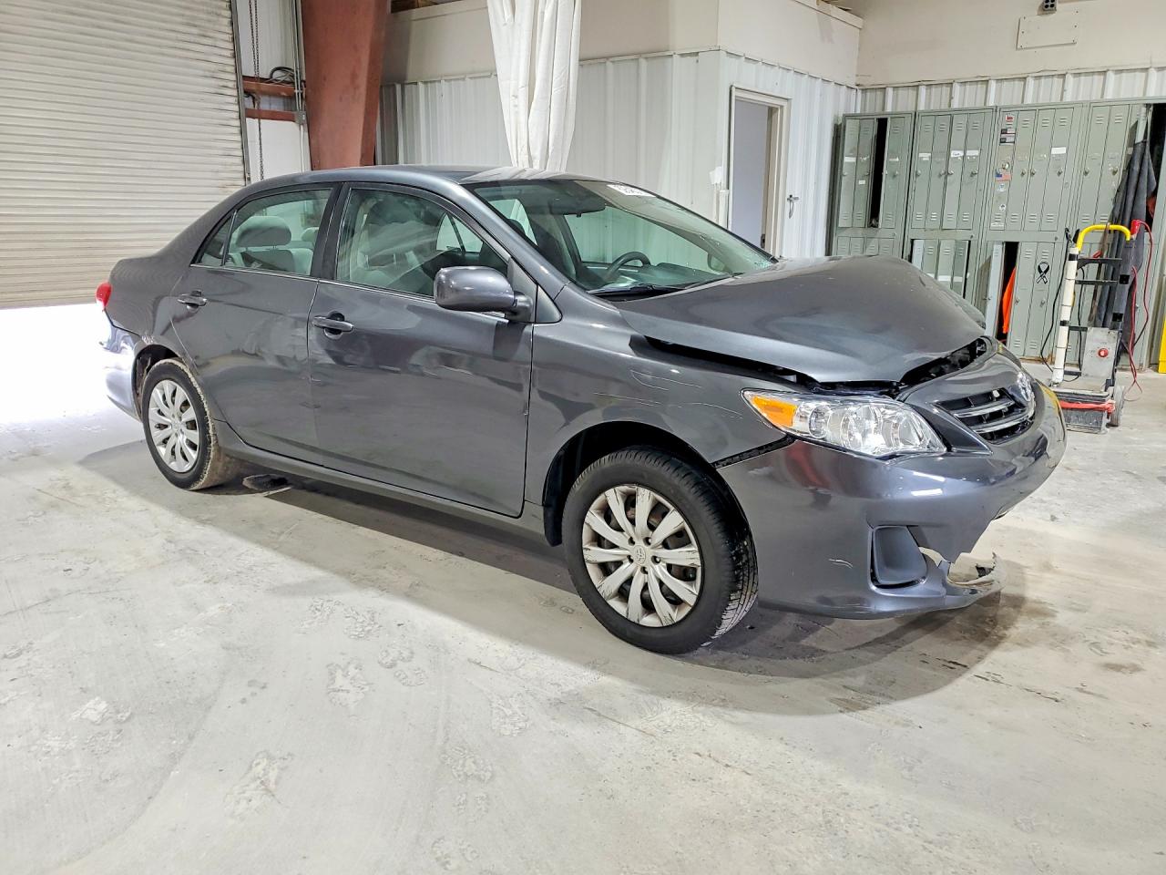 2013 Toyota Corolla Le Gray vin: 2T1BU4EE9DC954377