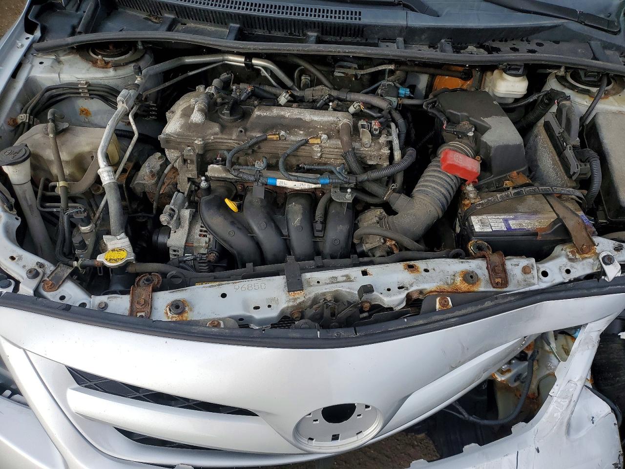 2013 Toyota Corolla L Silver vin: 2T1BU4EE9DC954847