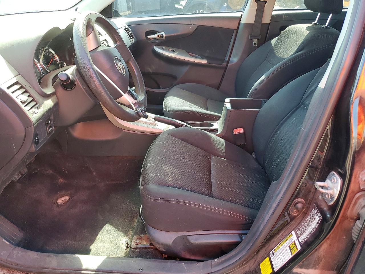 2013 Toyota Corolla S Black vin: 2T1BU4EE9DC959465
