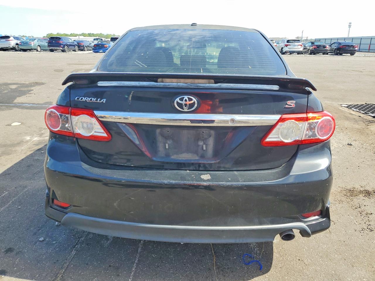 2013 Toyota Corolla S Black vin: 2T1BU4EE9DC959465