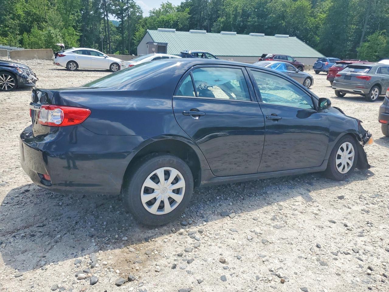2013 Toyota Corolla L Black vin: 2T1BU4EE9DC965492