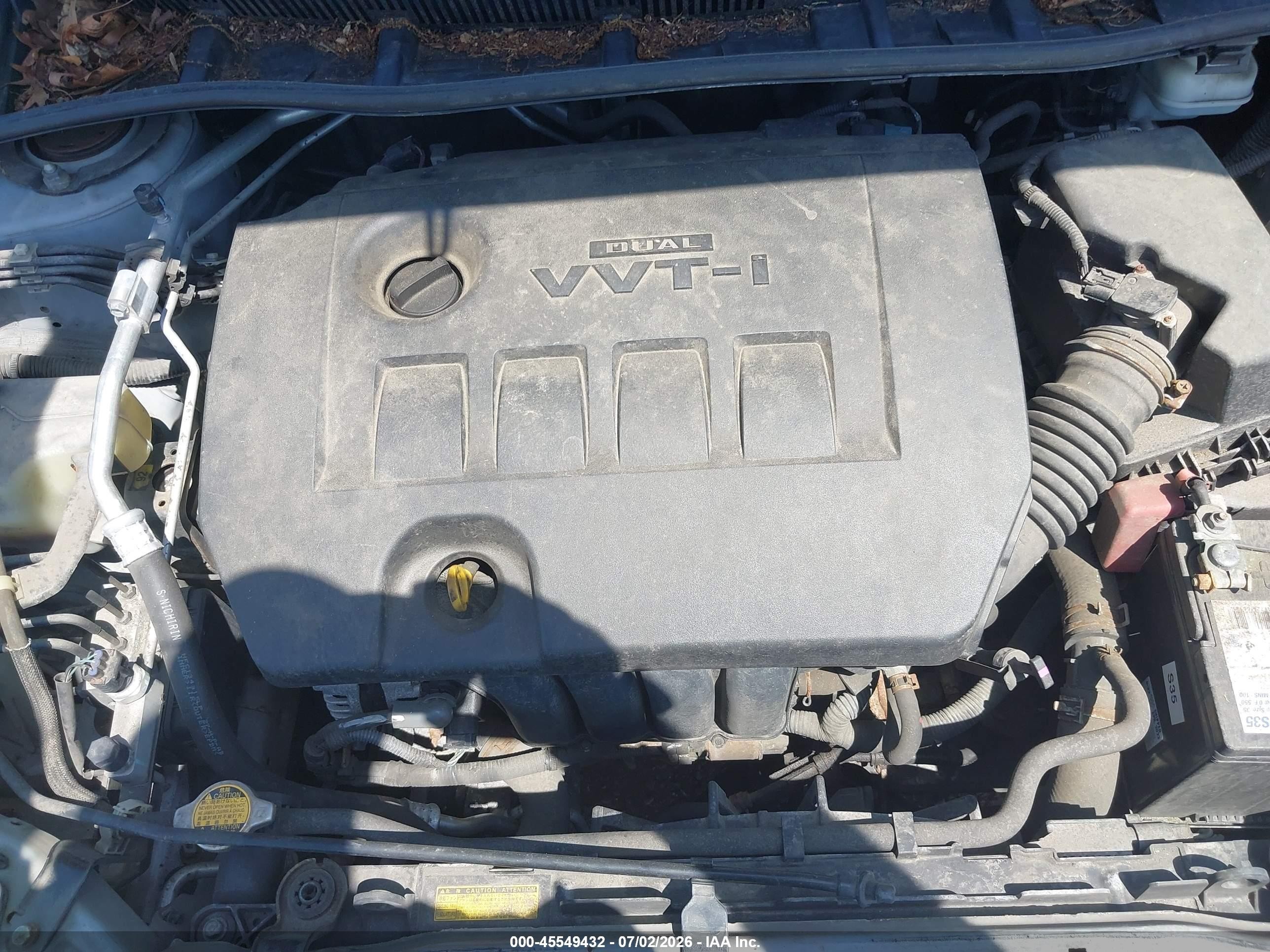 2013 Toyota Corolla Le Silver vin: 2T1BU4EE9DC969266