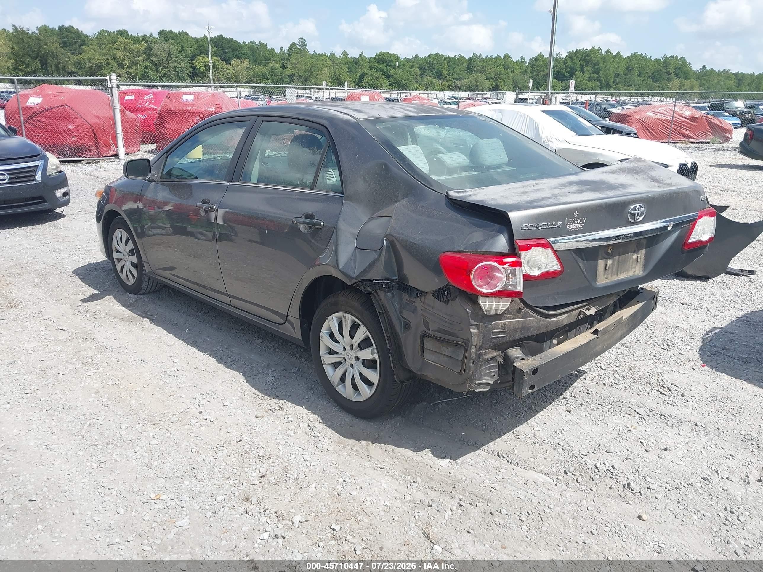 2013 Toyota Corolla Le Серый vin: 2T1BU4EE9DC976668