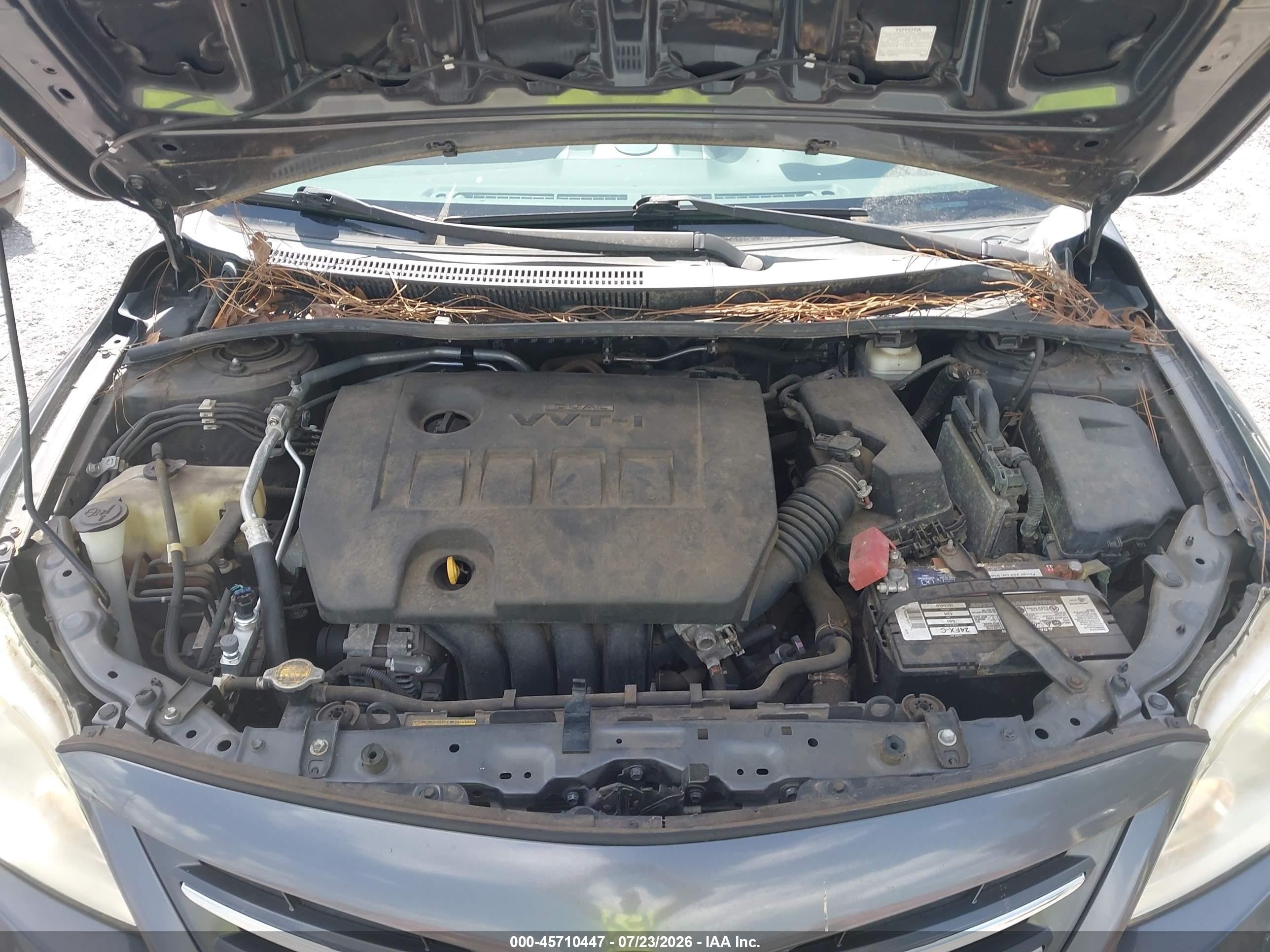 2013 Toyota Corolla Le Серый vin: 2T1BU4EE9DC976668