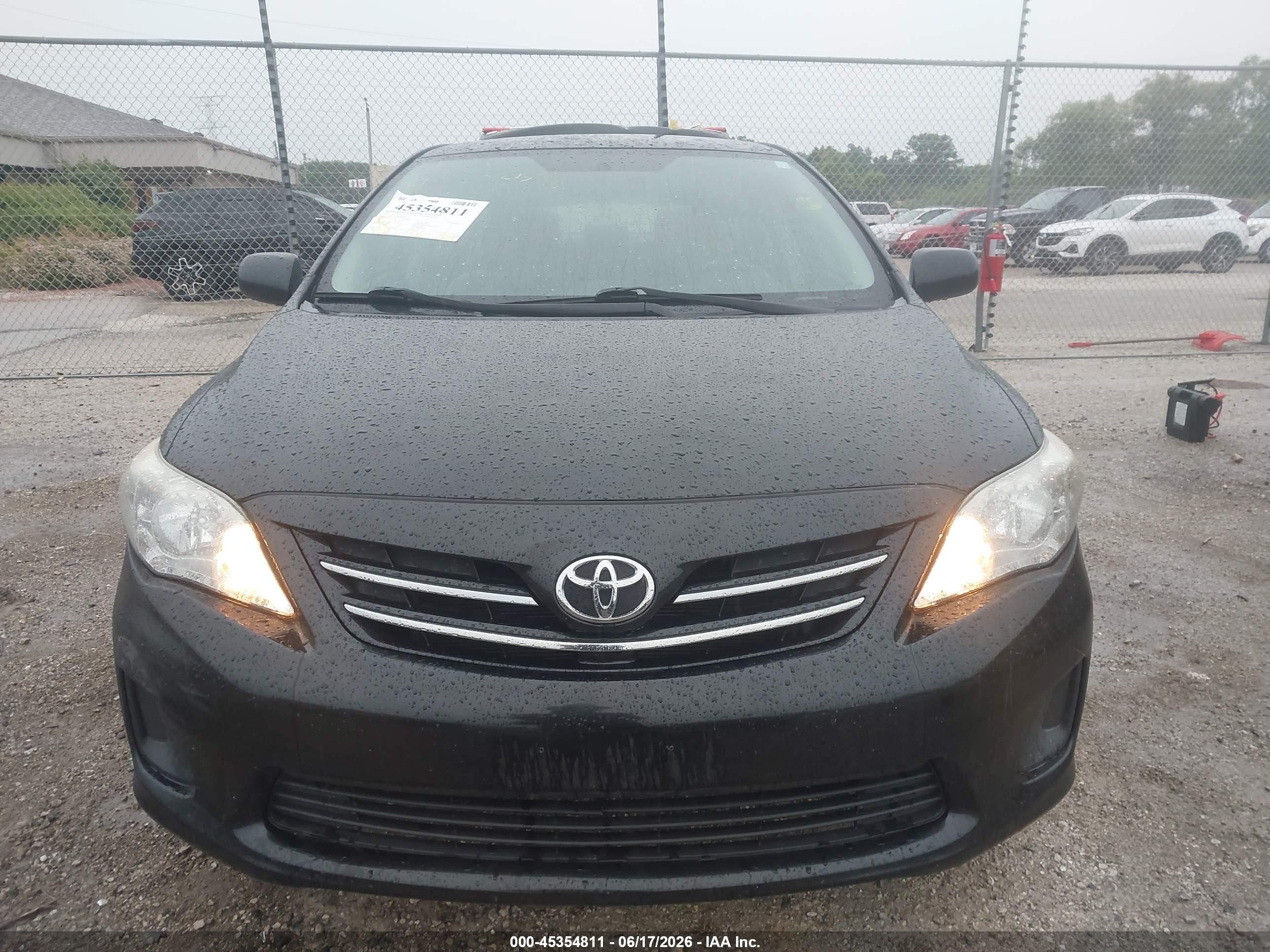 2013 Toyota Corolla Le Black vin: 2T1BU4EE9DC981885