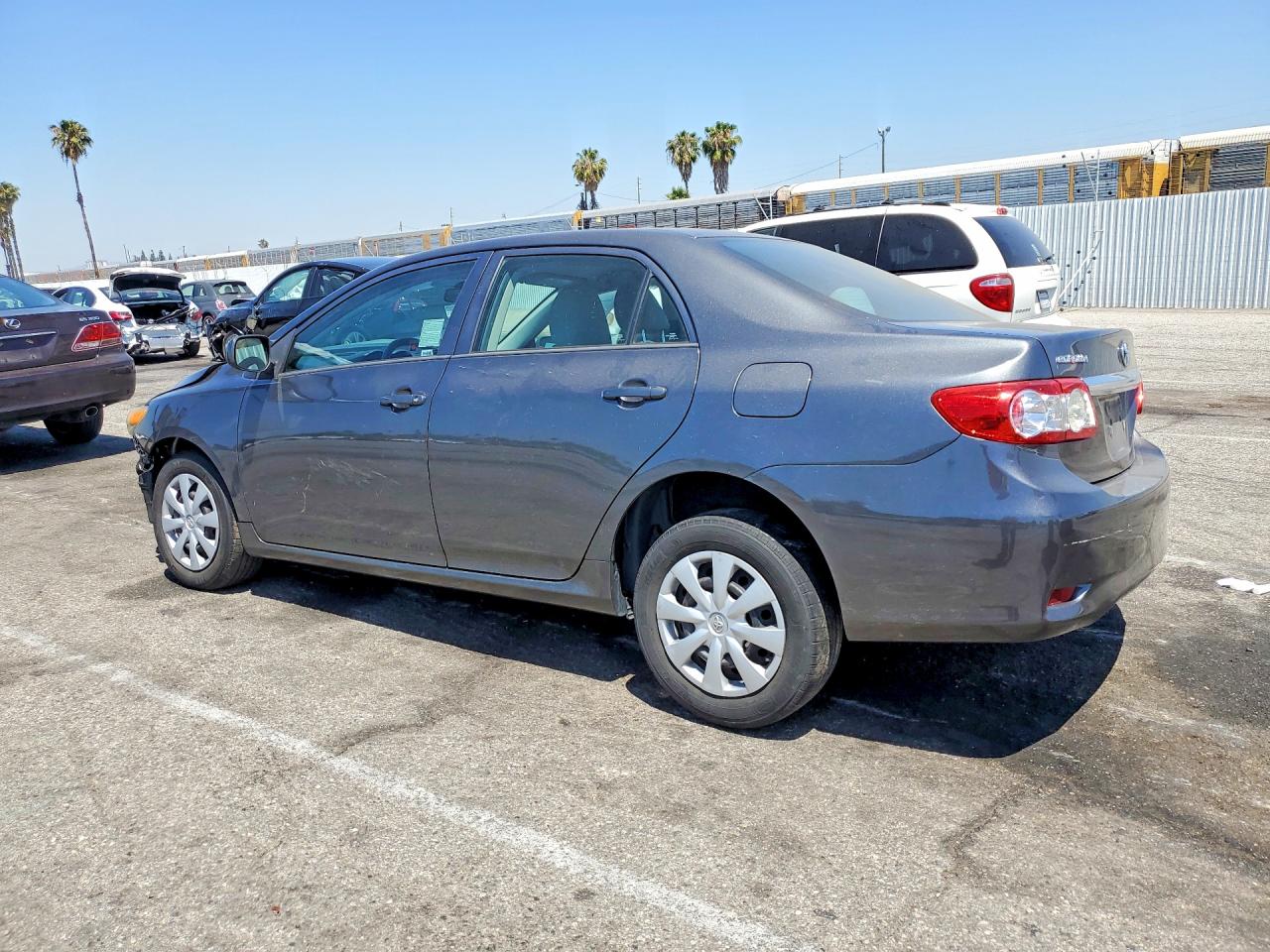 2013 Toyota Corolla L Gray vin: 2T1BU4EE9DC994197