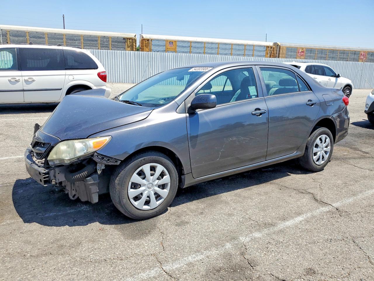 2013 Toyota Corolla L Gray vin: 2T1BU4EE9DC994197