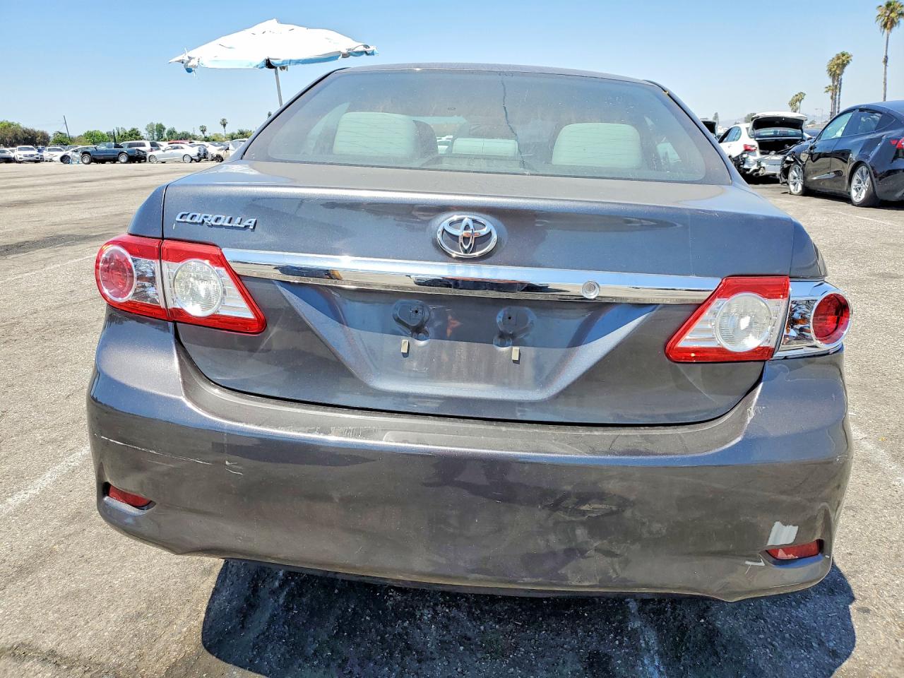 2013 Toyota Corolla L Gray vin: 2T1BU4EE9DC994197