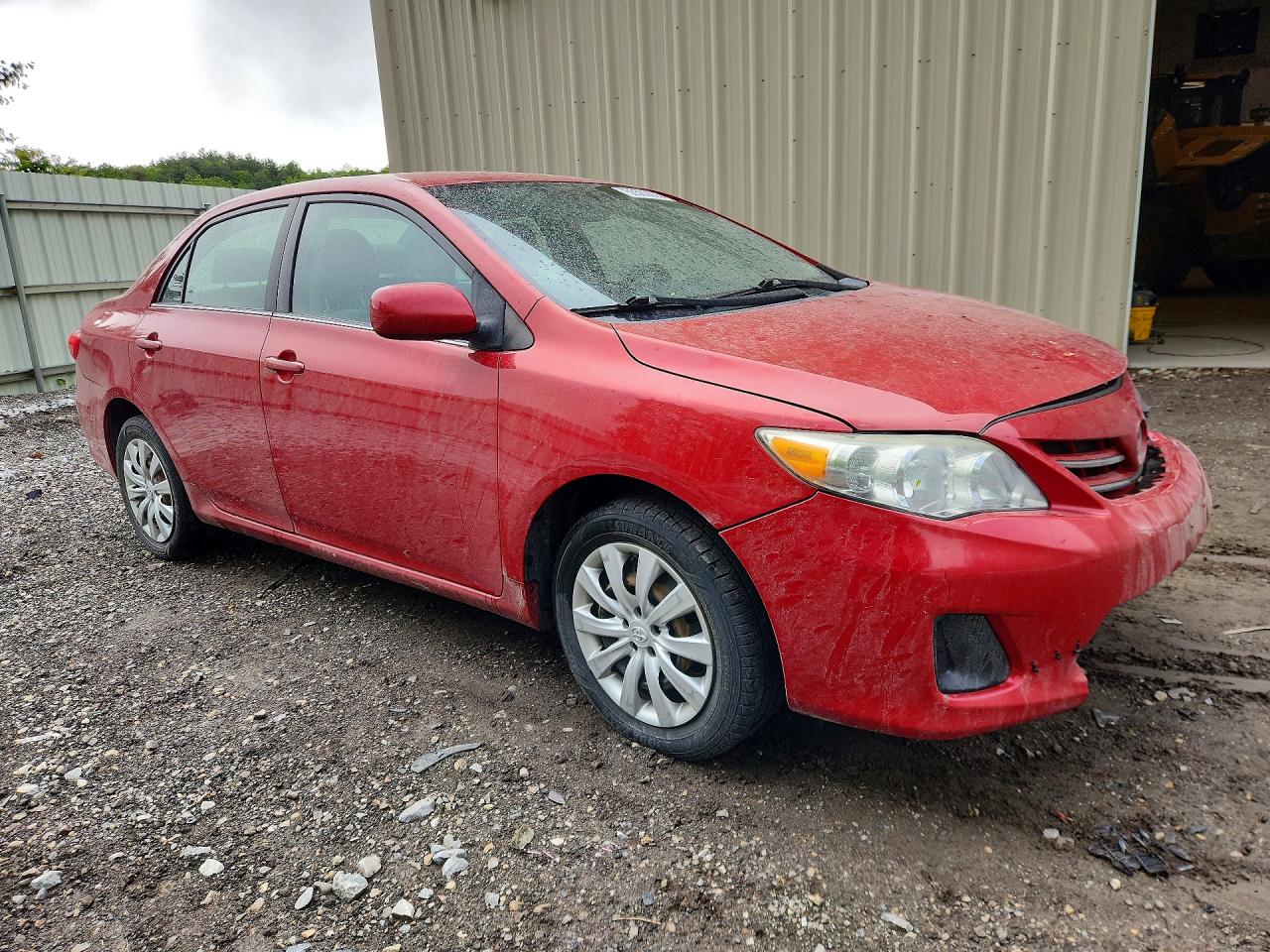 2013 Toyota Corolla Le Red vin: 2T1BU4EE9DC996774