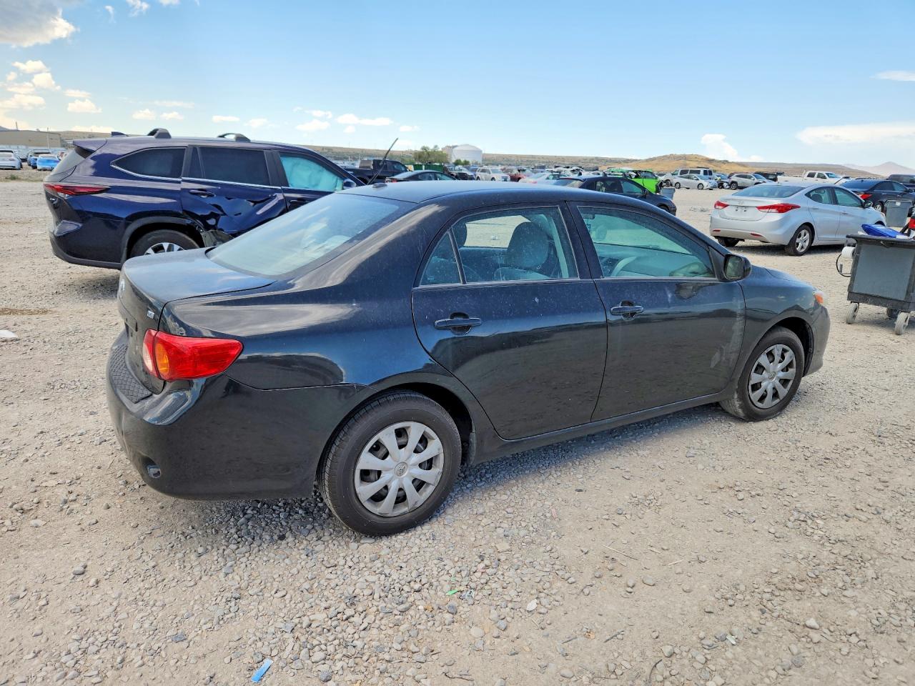 2010 Toyota Corolla Le Black vin: 2T1BU4EEXAC225591