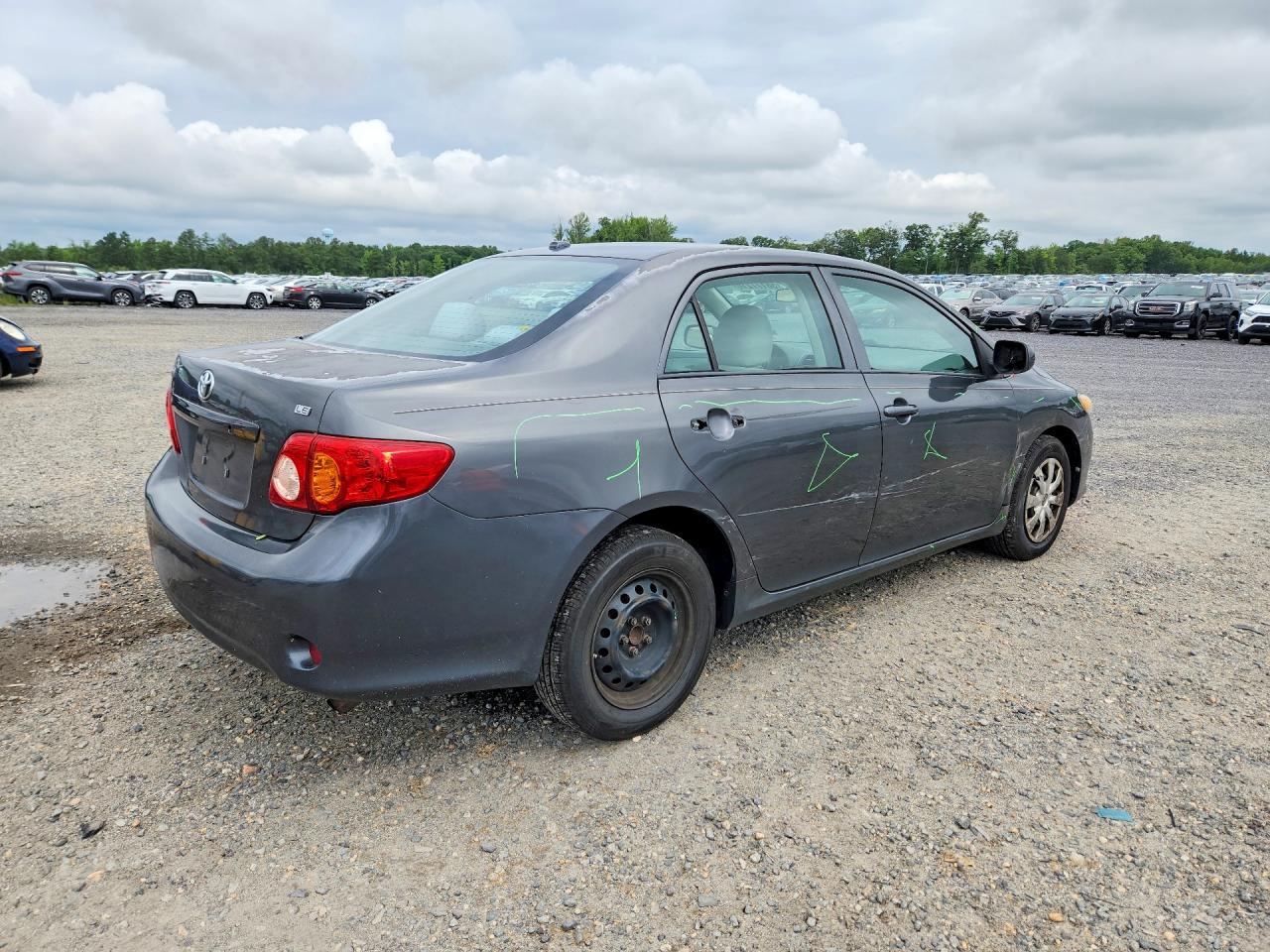 2010 Toyota Corolla Le Серый vin: 2T1BU4EEXAC234808