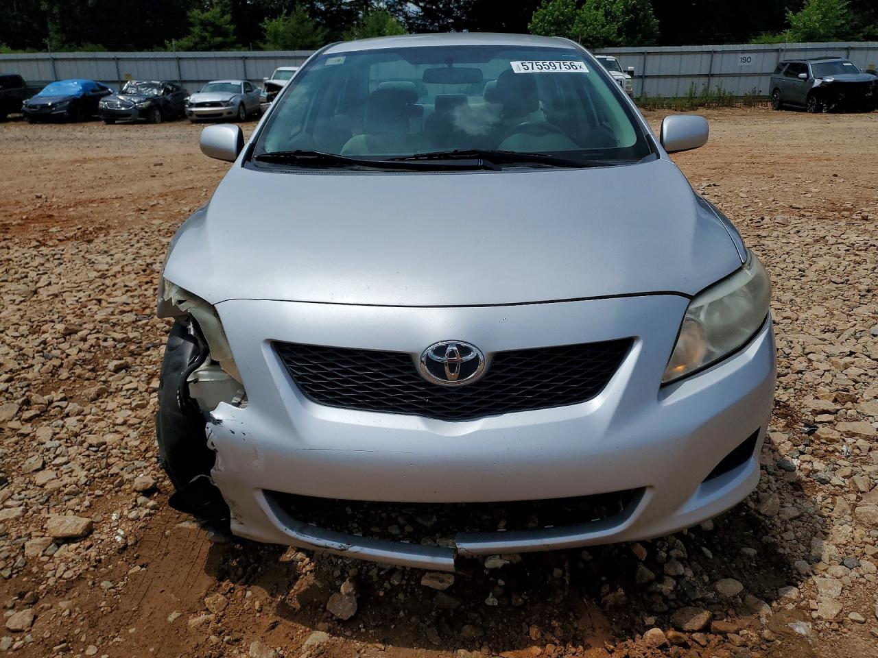 2010 Toyota Corolla Le Silver vin: 2T1BU4EEXAC238907