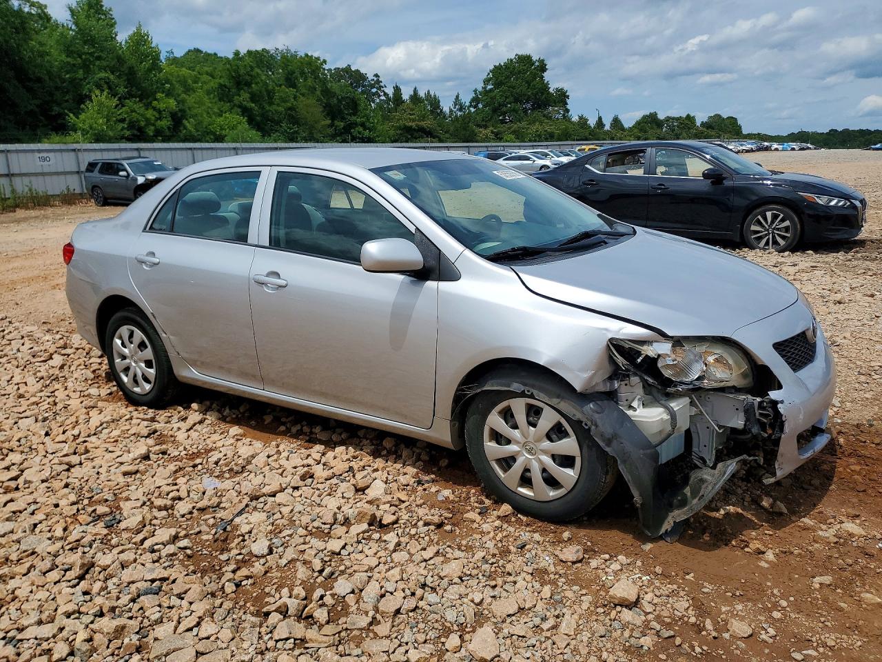 2010 Toyota Corolla Le Silver vin: 2T1BU4EEXAC238907