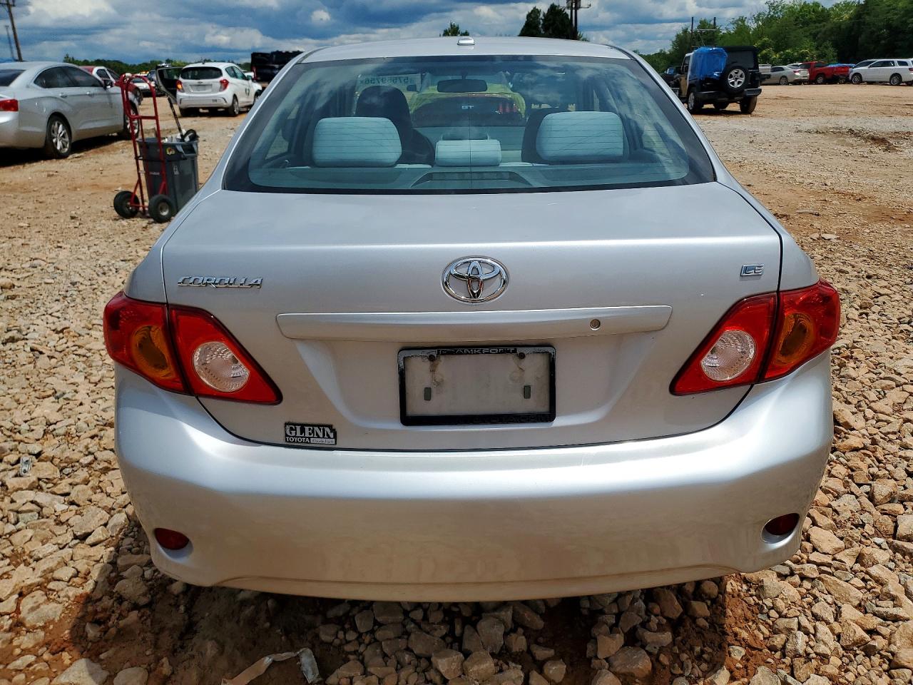 2010 Toyota Corolla Le Silver vin: 2T1BU4EEXAC238907