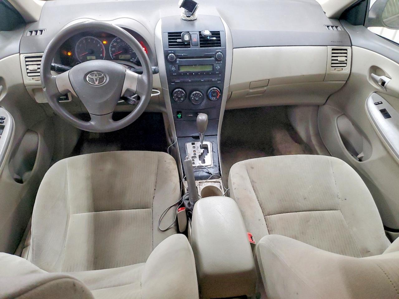 2010 Toyota Corolla Le Black vin: 2T1BU4EEXAC245663