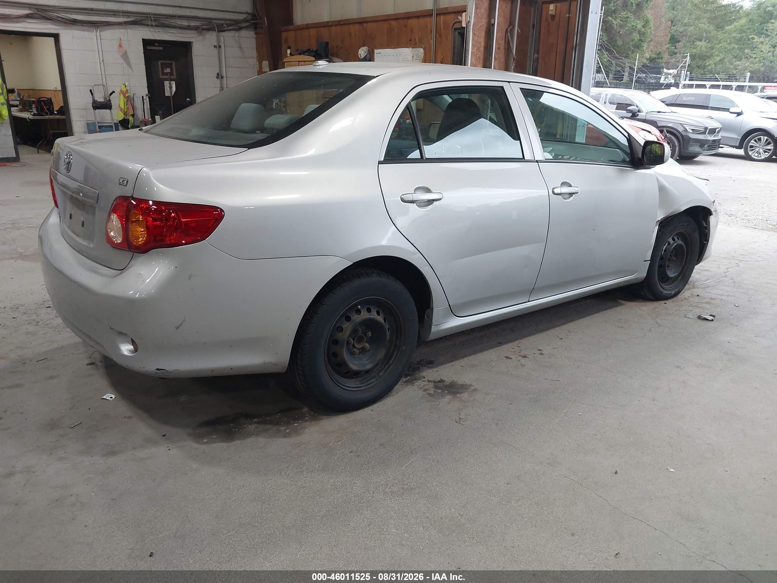2010 Toyota Corolla Le Серый vin: 2T1BU4EEXAC260003