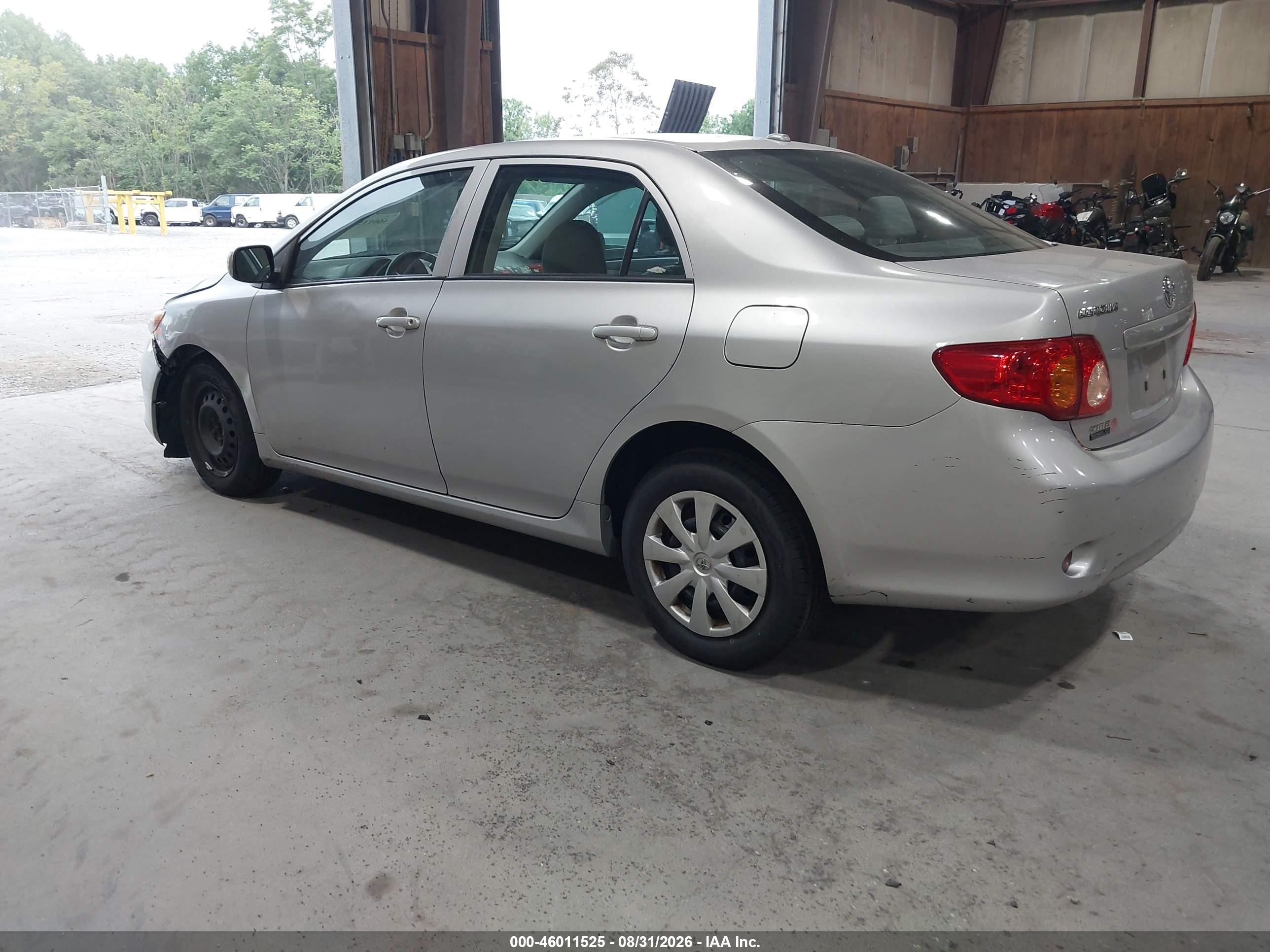 2010 Toyota Corolla Le Серый vin: 2T1BU4EEXAC260003