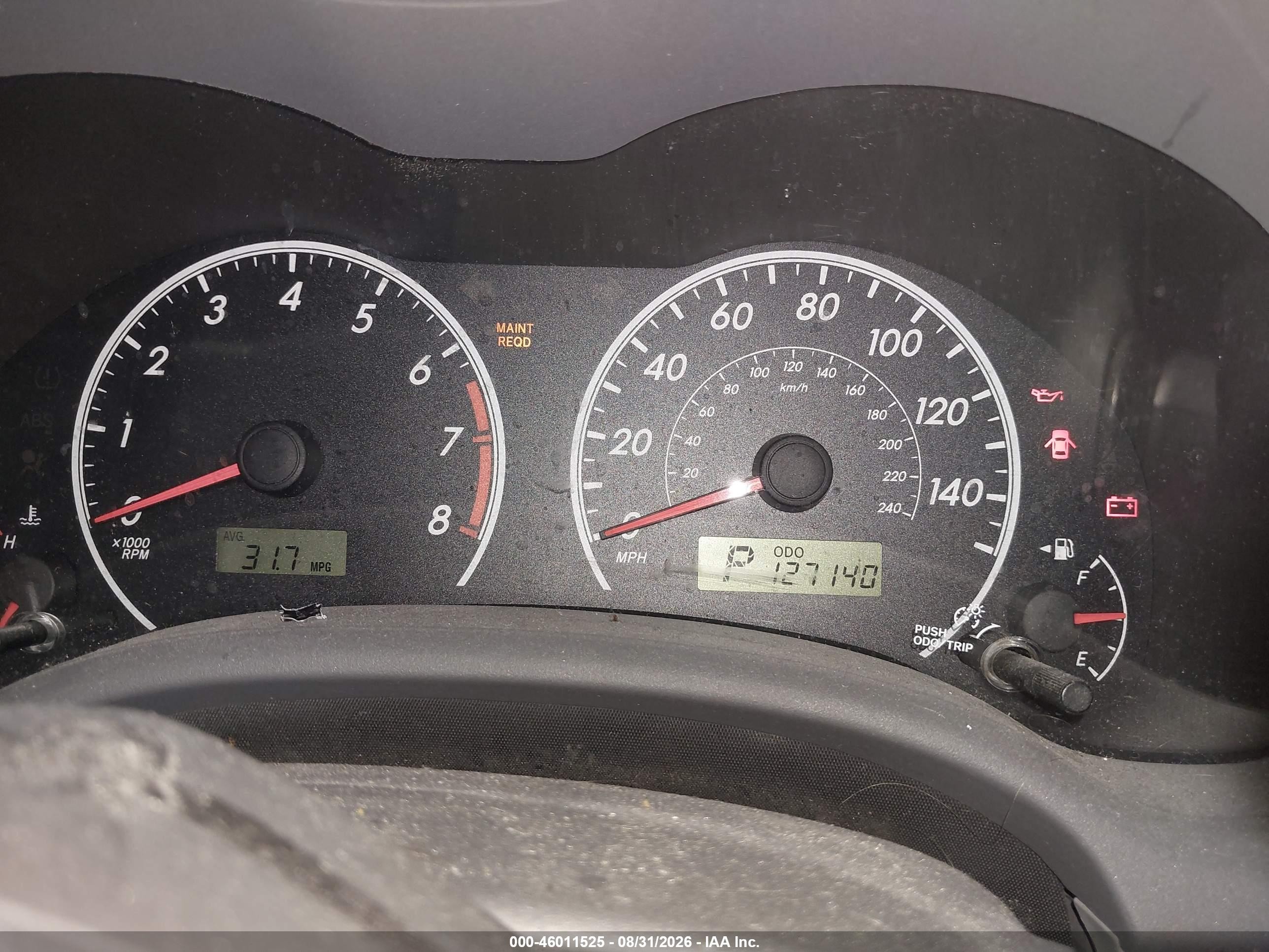 2010 Toyota Corolla Le Серый vin: 2T1BU4EEXAC260003