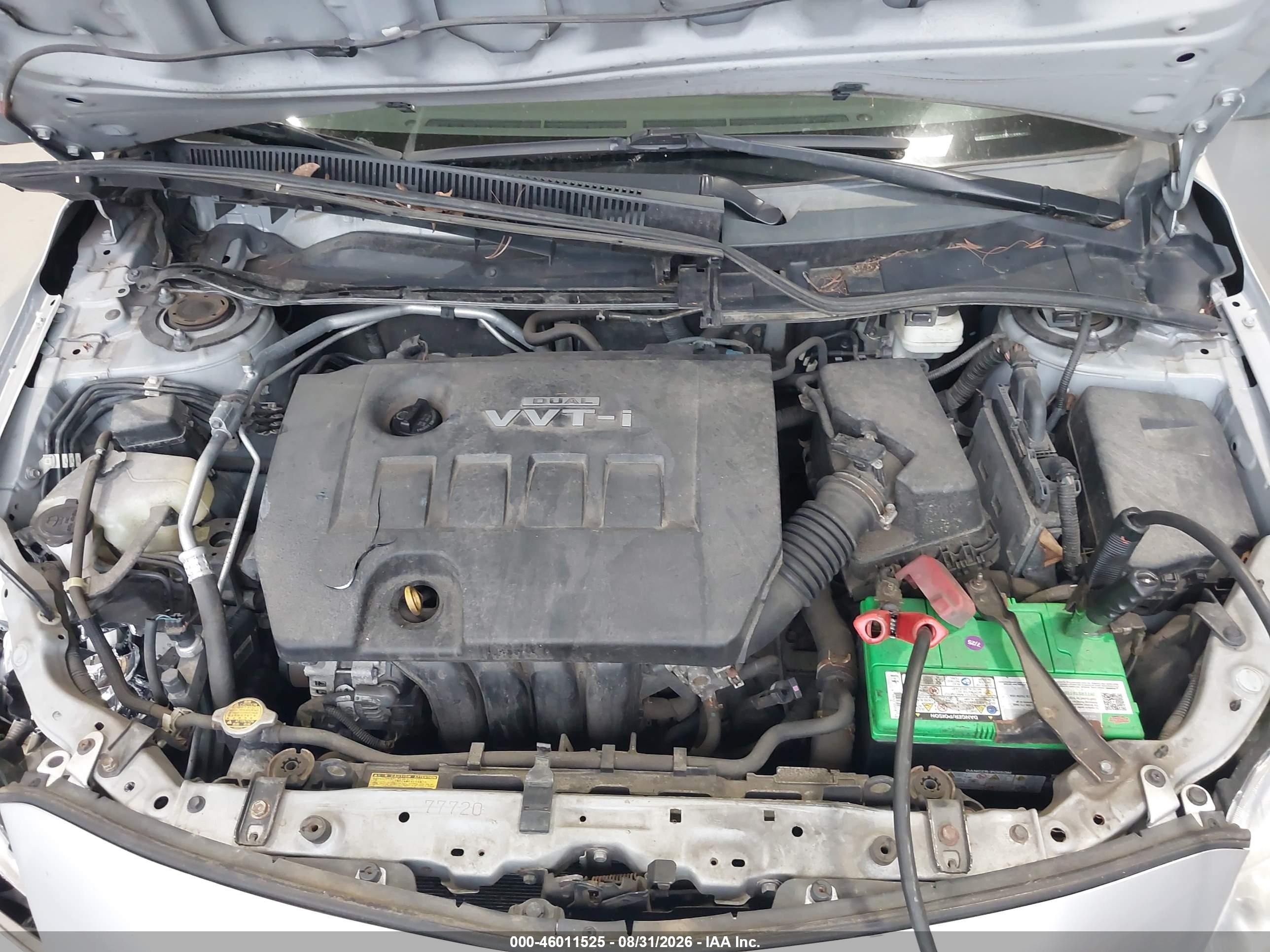 2010 Toyota Corolla Le Серый vin: 2T1BU4EEXAC260003