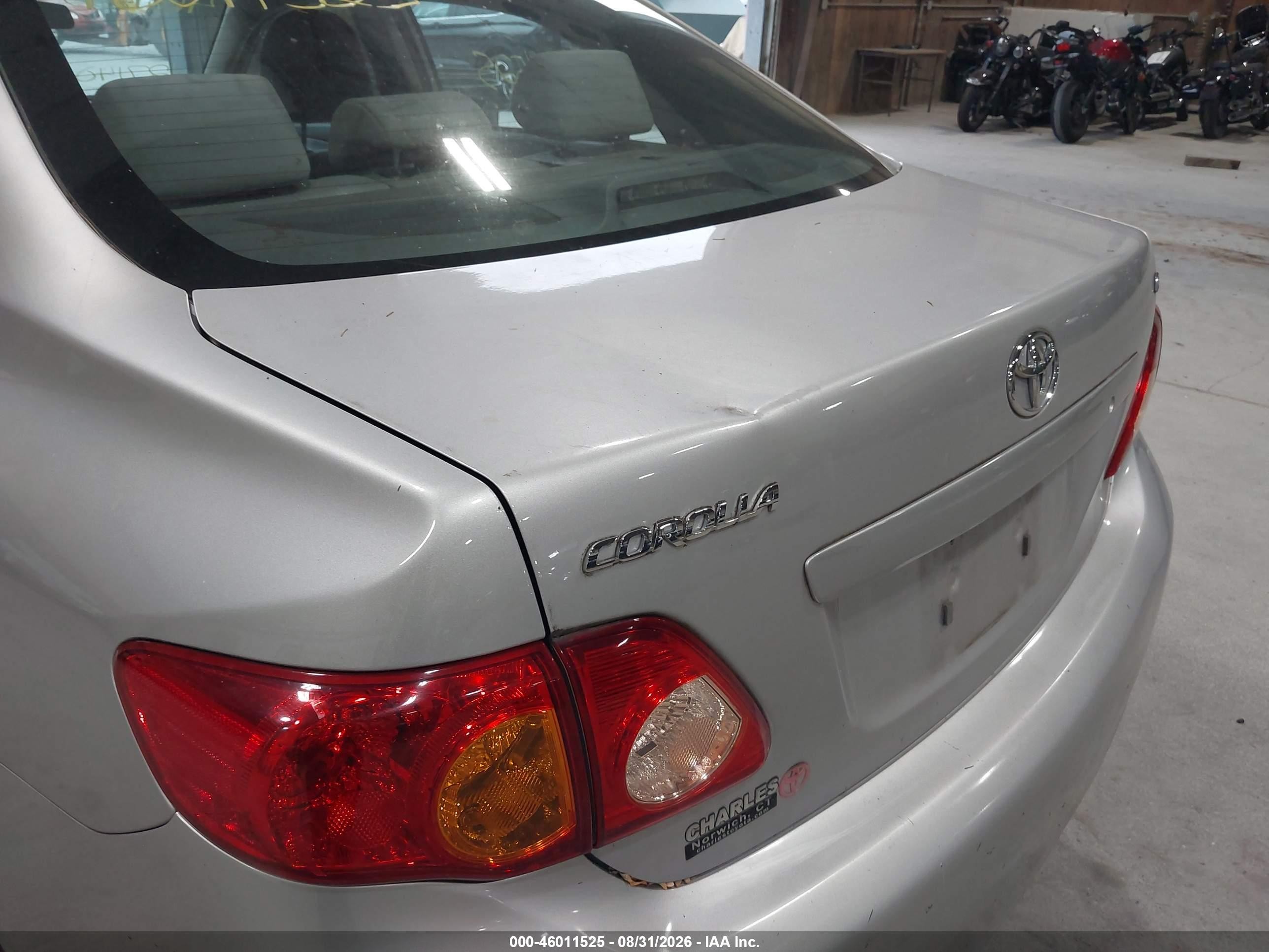 2010 Toyota Corolla Le Серый vin: 2T1BU4EEXAC260003