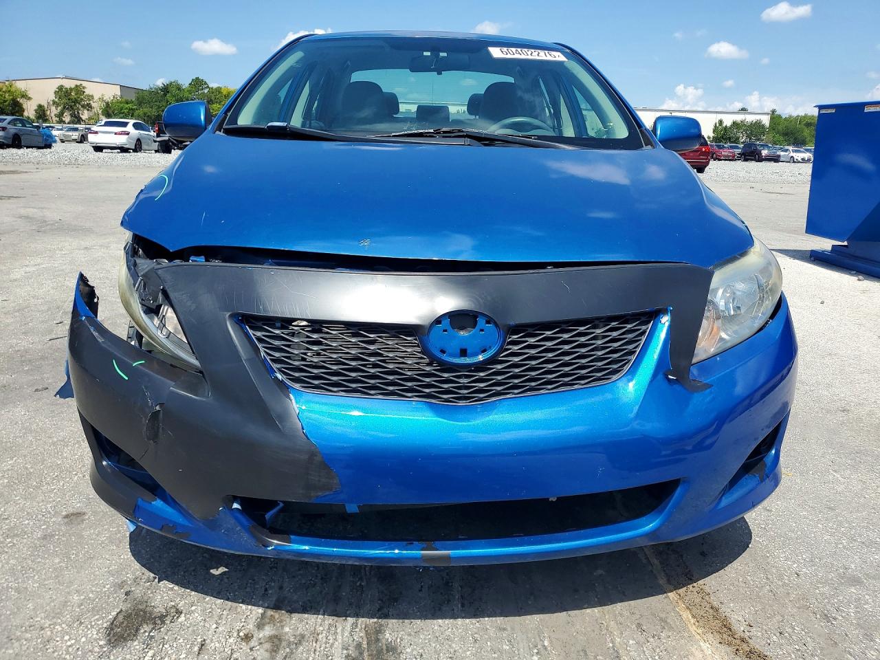2010 Toyota Corolla Le Синий vin: 2T1BU4EEXAC260941