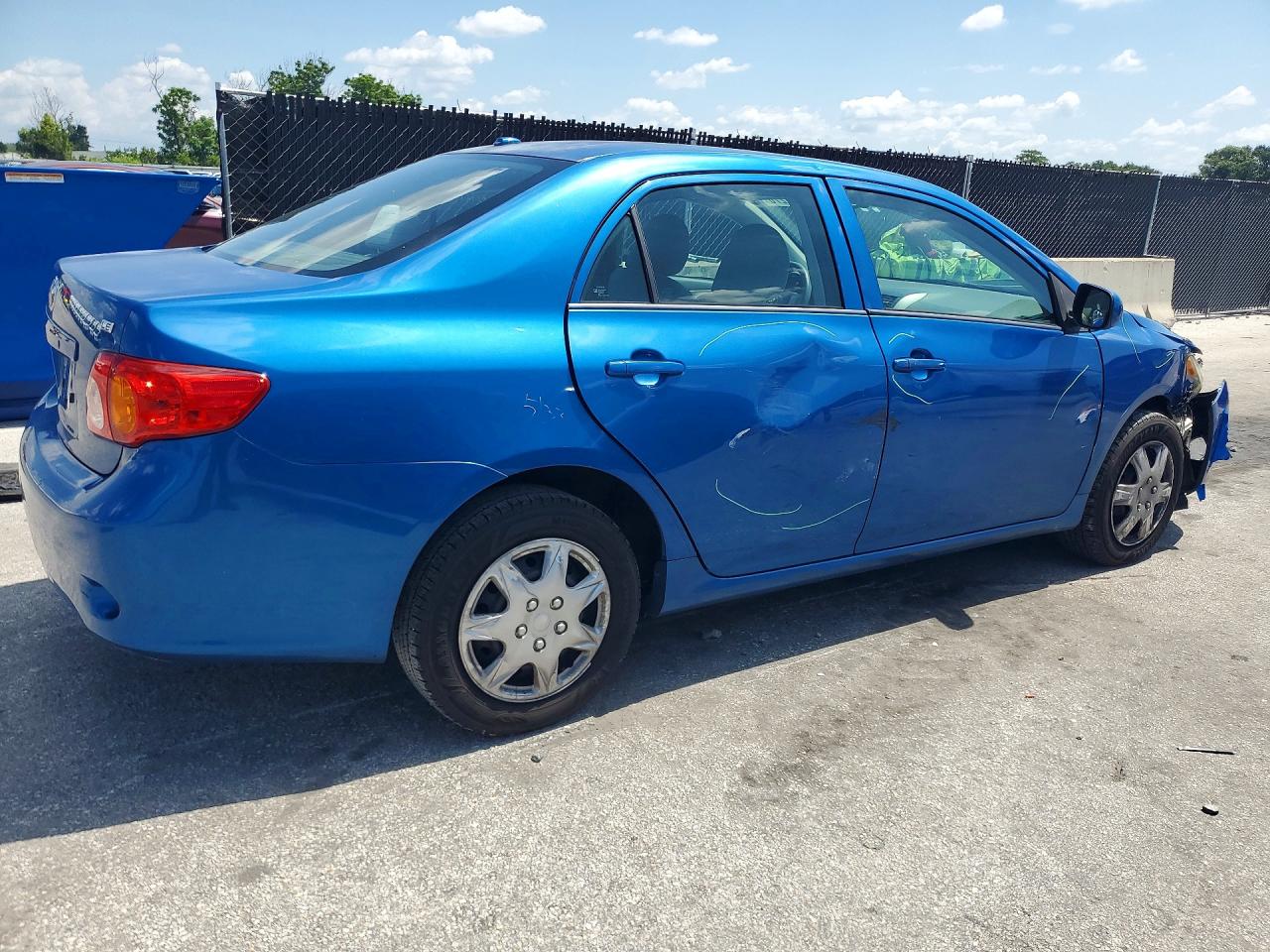 2010 Toyota Corolla Le Синий vin: 2T1BU4EEXAC260941