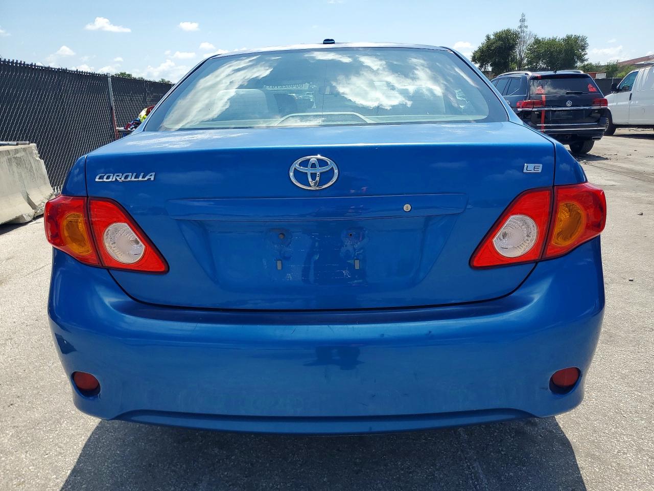 2010 Toyota Corolla Le Синий vin: 2T1BU4EEXAC260941