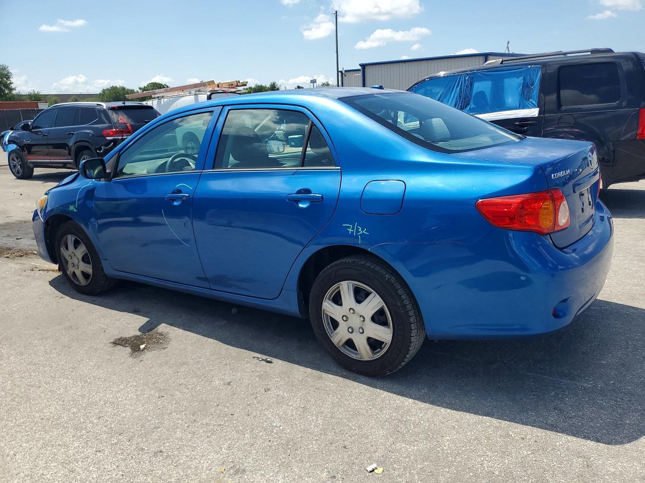 2010 Toyota Corolla Le Синий vin: 2T1BU4EEXAC260941