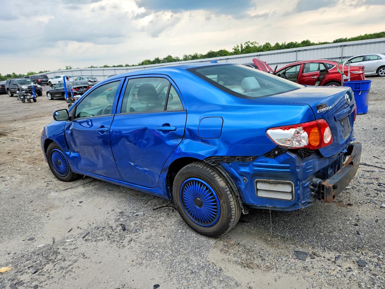 2010 Toyota Corolla Le Blue vin: 2T1BU4EEXAC296385