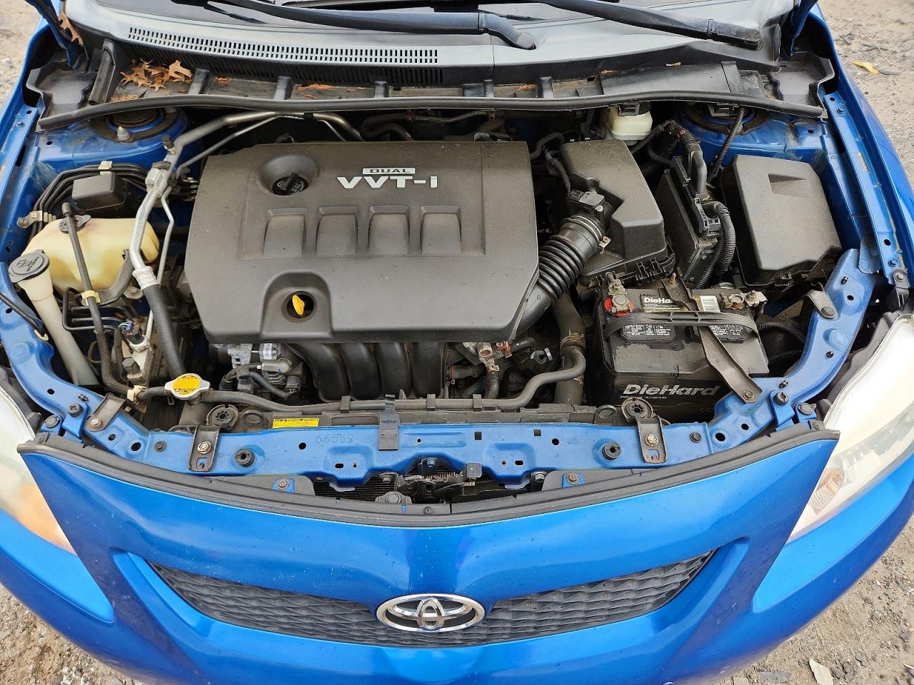 2010 Toyota Corolla Le Blue vin: 2T1BU4EEXAC296385