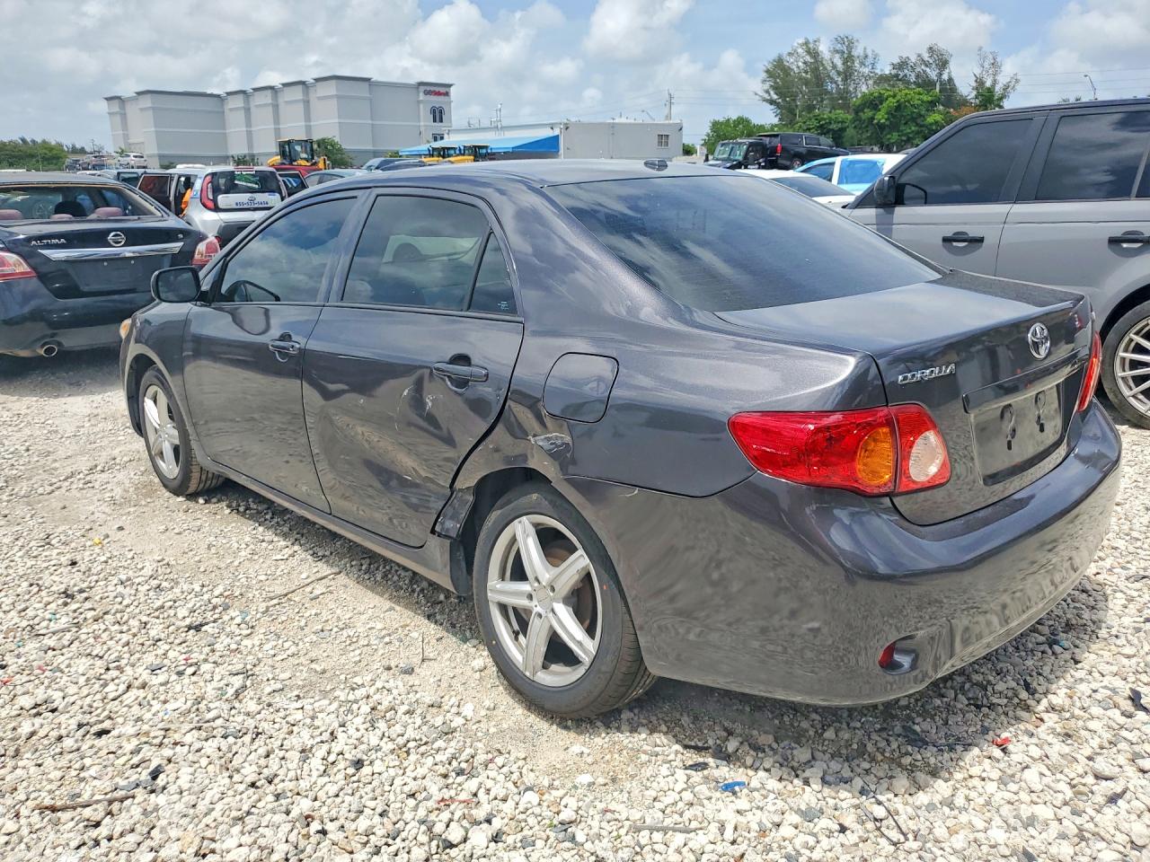 2010 Toyota Corolla Le Gray vin: 2T1BU4EEXAC300368