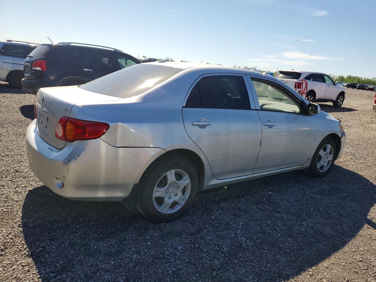 2010 Toyota Corolla Base Серебряный vin: 2T1BU4EEXAC304484