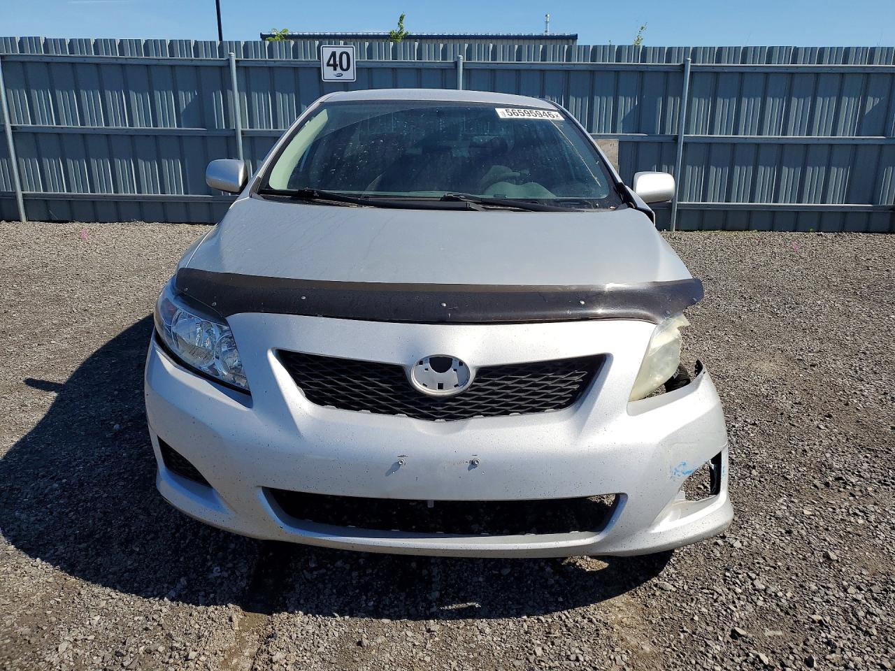 2010 Toyota Corolla Base Серебряный vin: 2T1BU4EEXAC304484