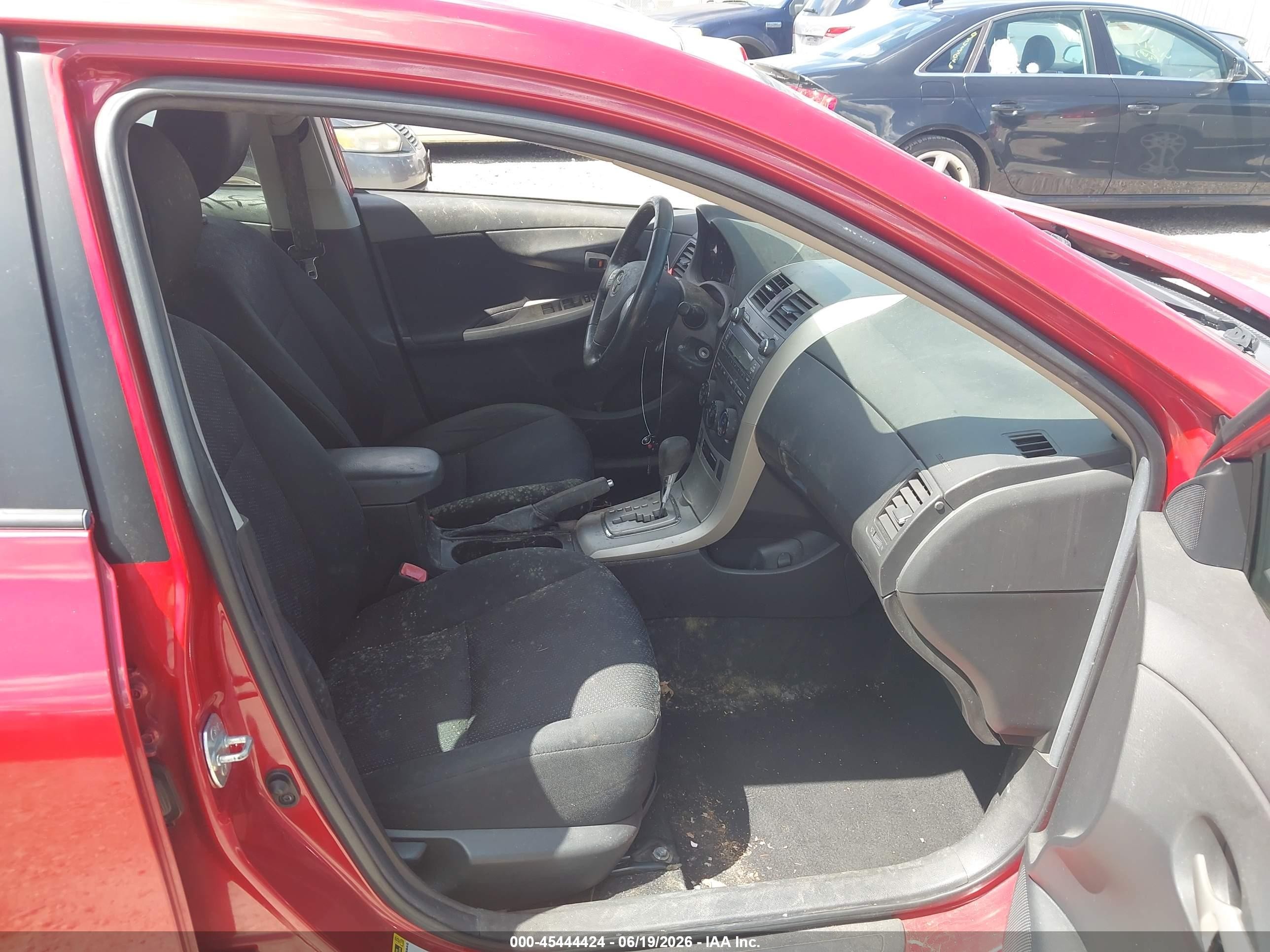 2010 Toyota Corolla S Red vin: 2T1BU4EEXAC331457