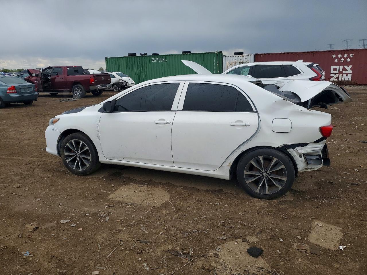 2010 Toyota Corolla Белый vin: 2T1BU4EEXAC337467