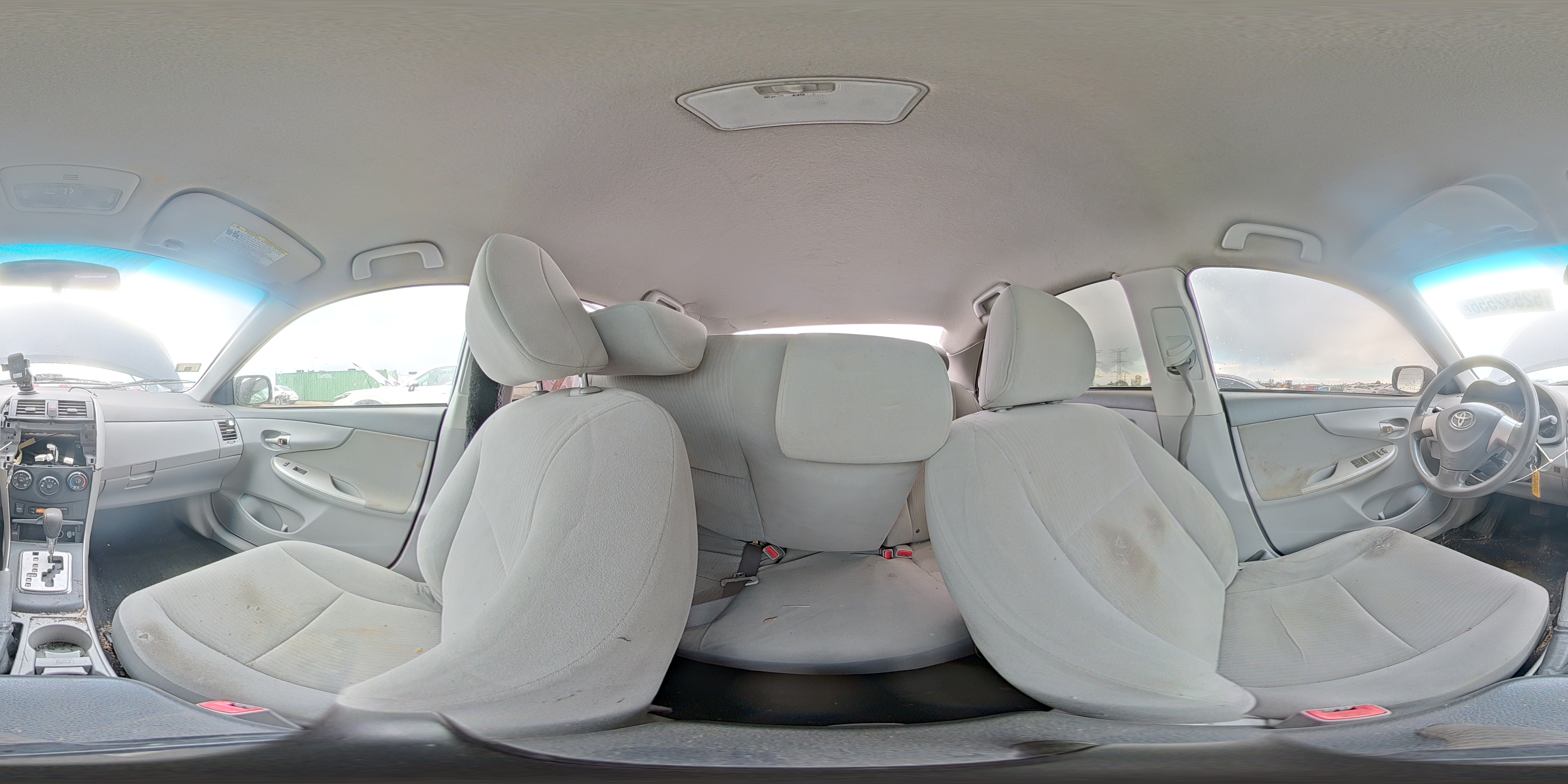2010 Toyota Corolla Белый vin: 2T1BU4EEXAC337467