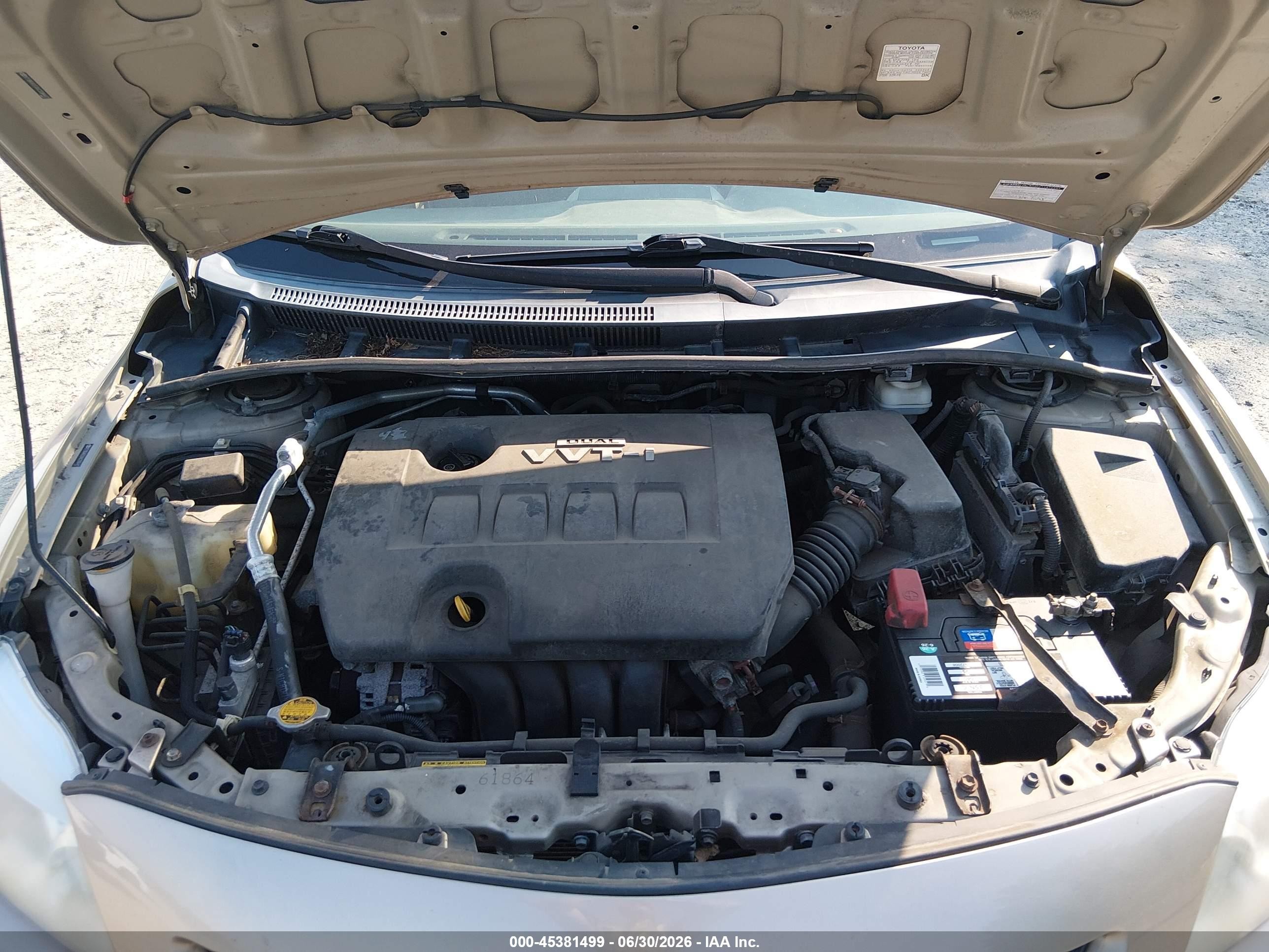 2010 Toyota Corolla Le Beige vin: 2T1BU4EEXAC338442