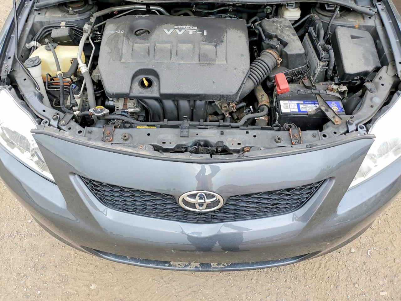 2010 Toyota Corolla Base Gray vin: 2T1BU4EEXAC351319